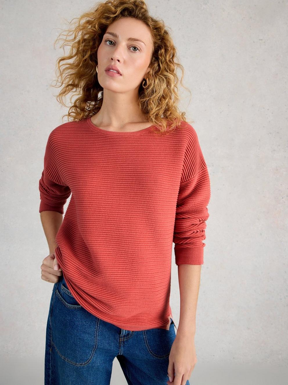 JANA CREW NECK LONG SLEEVE JUMPER
