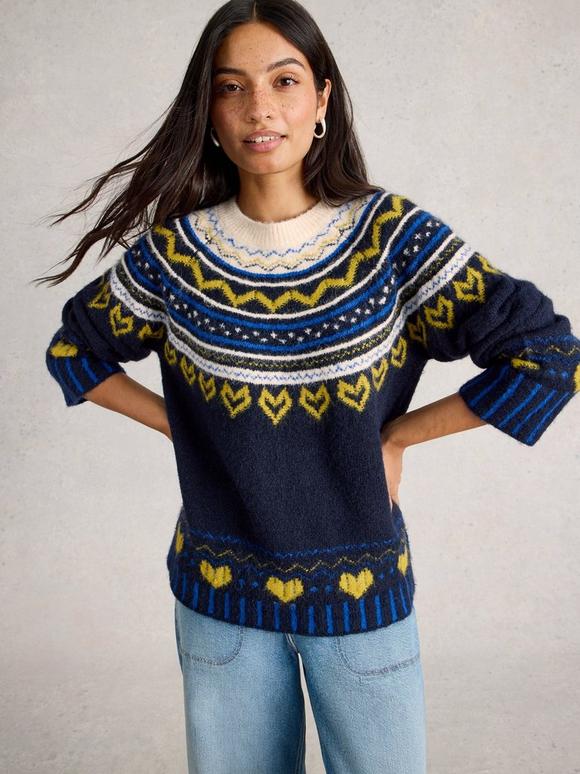 HARRIET FAIRISLE JUMPER