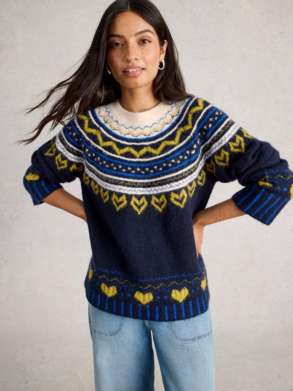 HARRIET FAIRISLE JUMPER