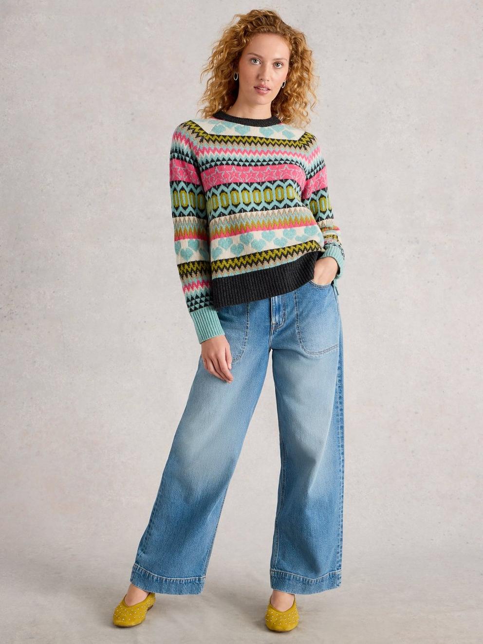 PHOEBE FAIRISLE JUMPER