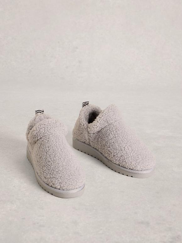 Borg Slipper Booties