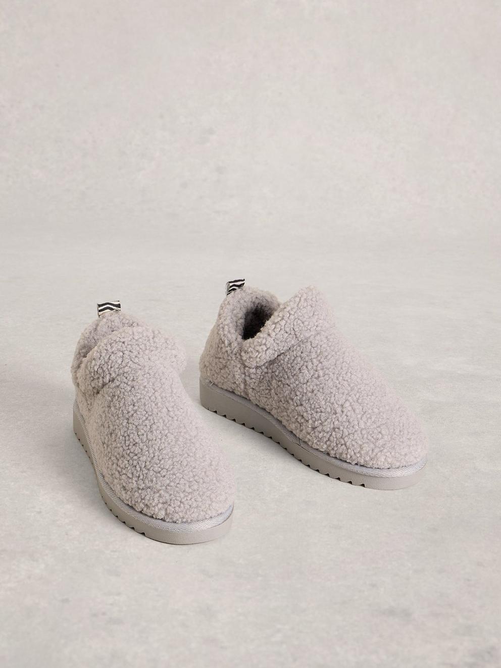 Borg Slipper Booties