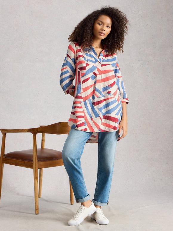 Bianca Linen Tunic