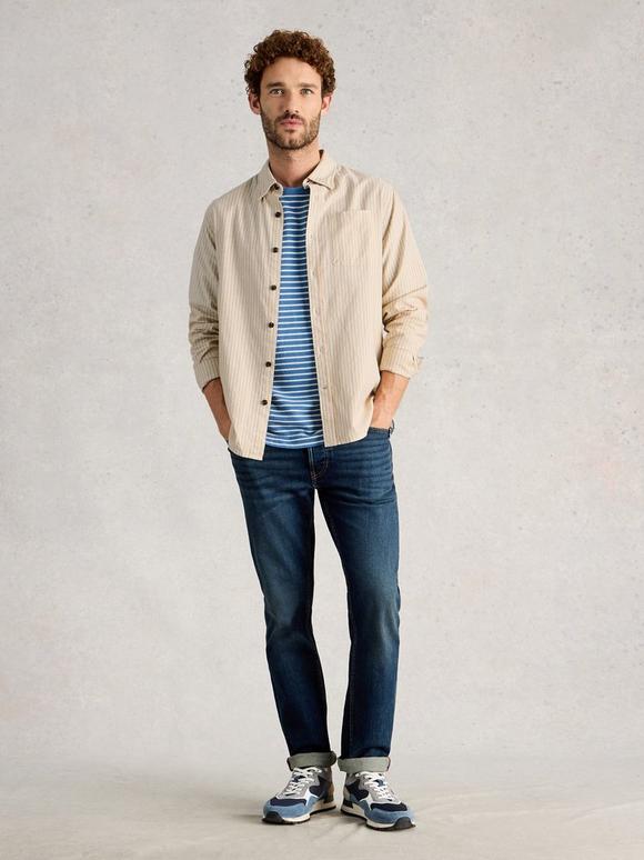 Bruton Stripe Collared Shirt