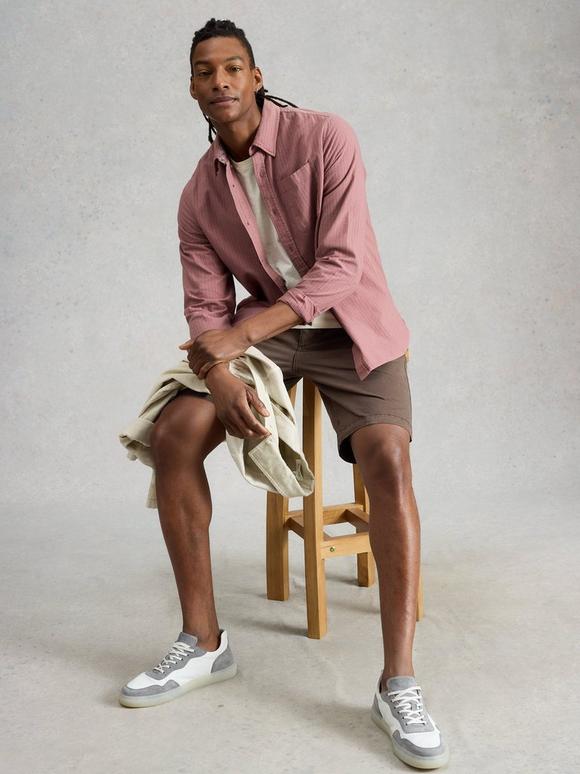 Bruton Stripe Collared Shirt