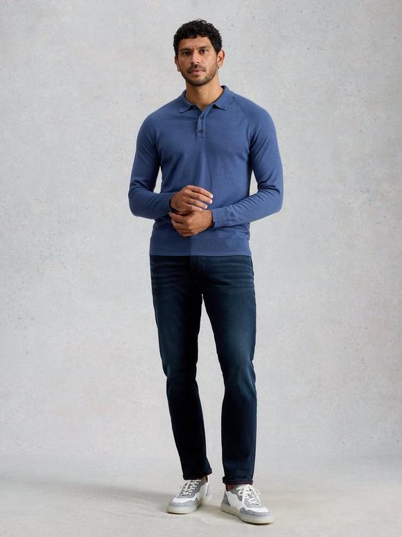 Newport Merino Polo LS