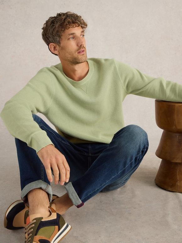 Attadale Plain Crew Neck Jumper