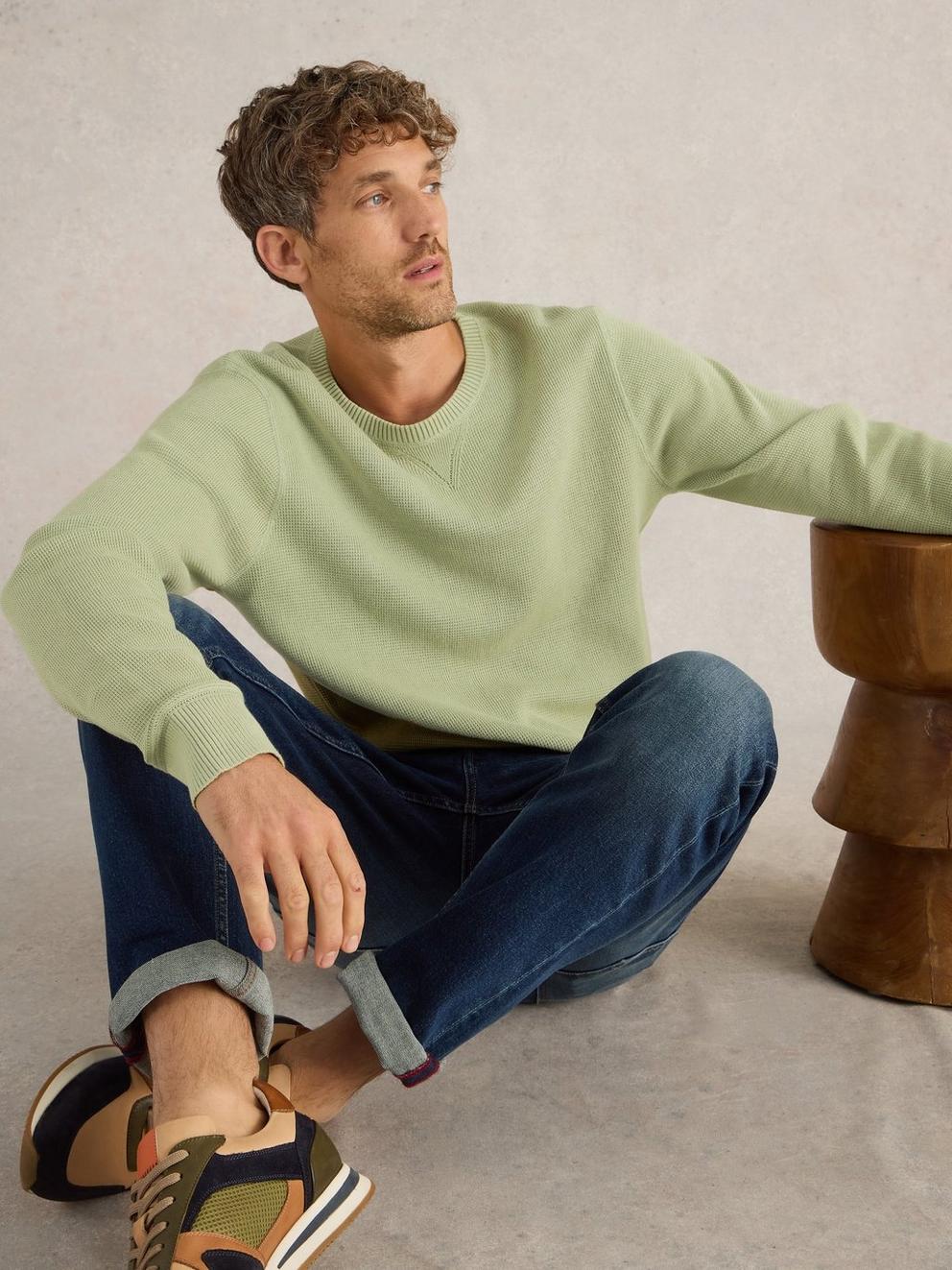 Attadale Plain Crew Neck Jumper