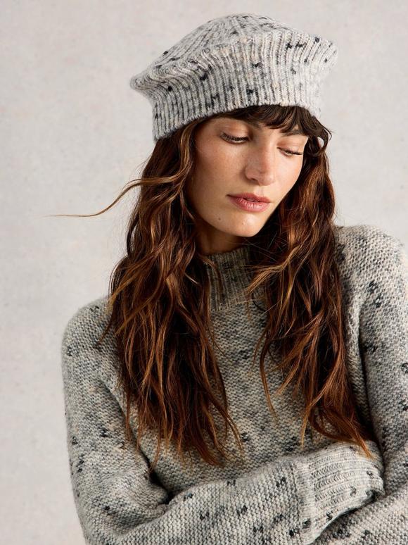 Spacedye Knit Beret