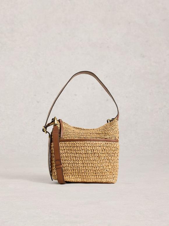 Mini Sophia Raffia Crossbody