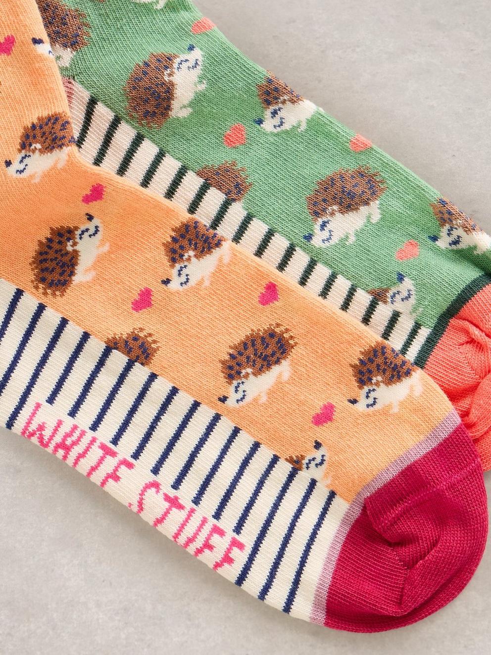 2 Pack Hedgehog Socks