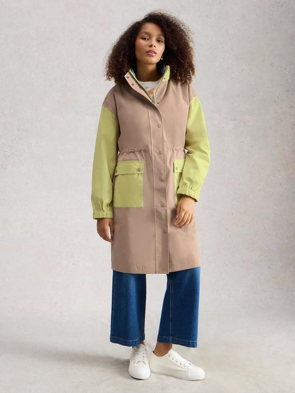 Beth Waterproof Hooded Coat