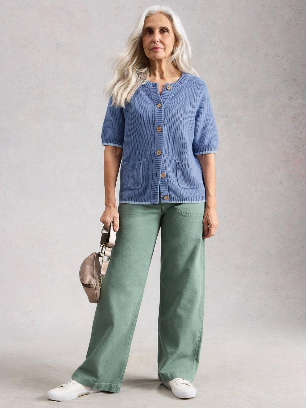 ISABELLA SHORT SLEEVE CARDI