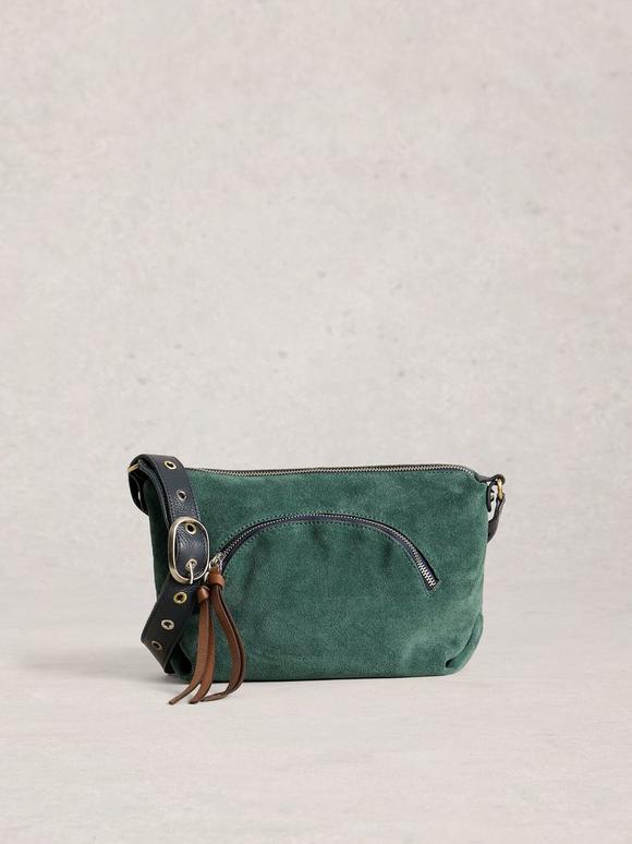 Hollie Crossbody Suede Bag