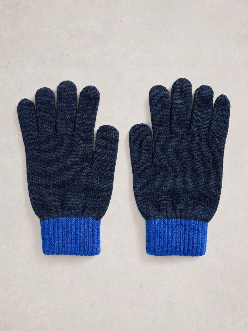 Mens Hat and Glove Set