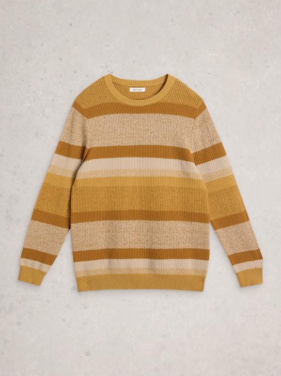 Ombre Stripe Crew Neck