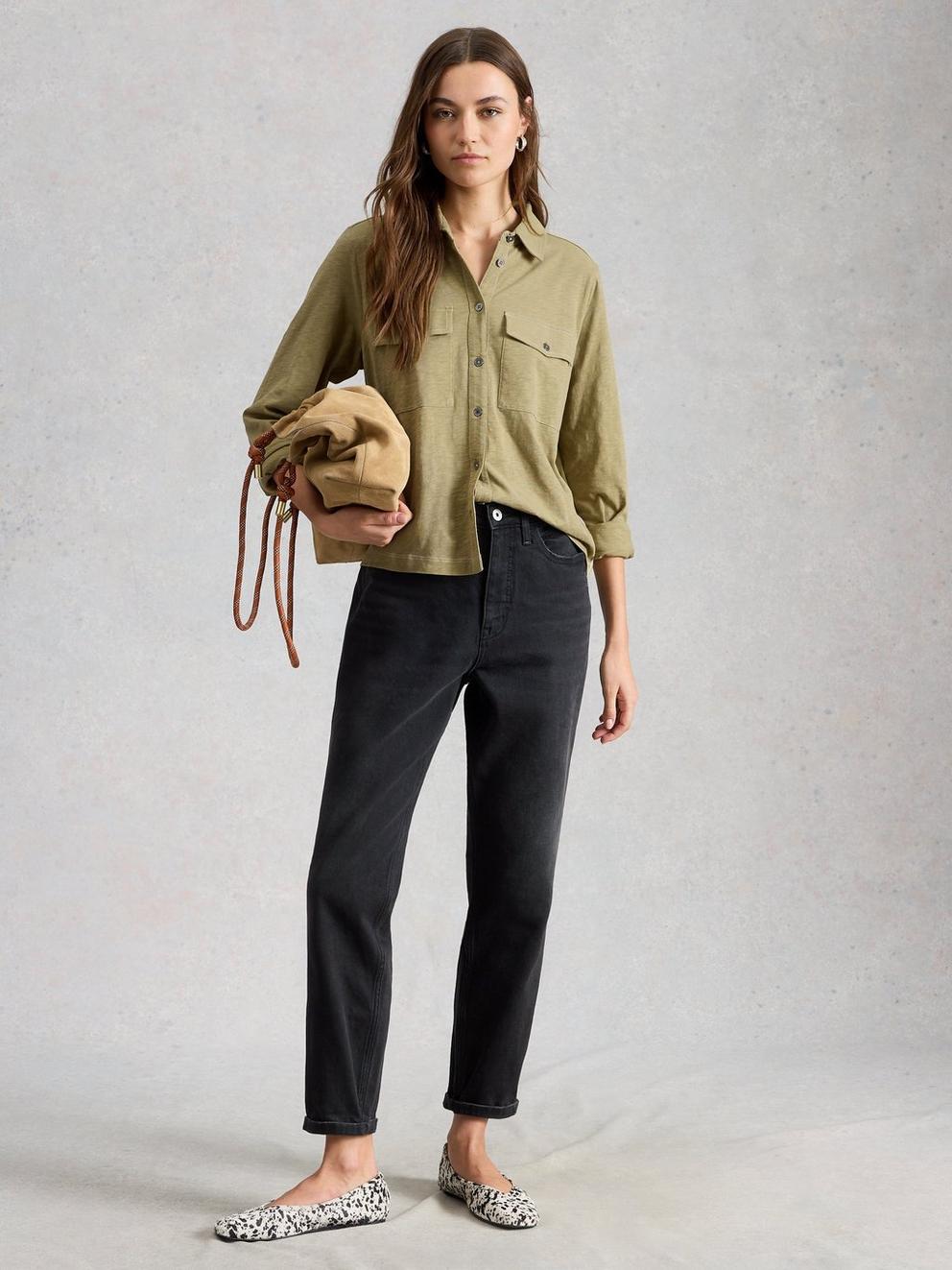 UNA POCKET UTILITY SHIRT