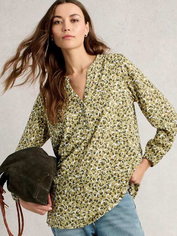 PHOEBE NOTCH NECK TUNIC