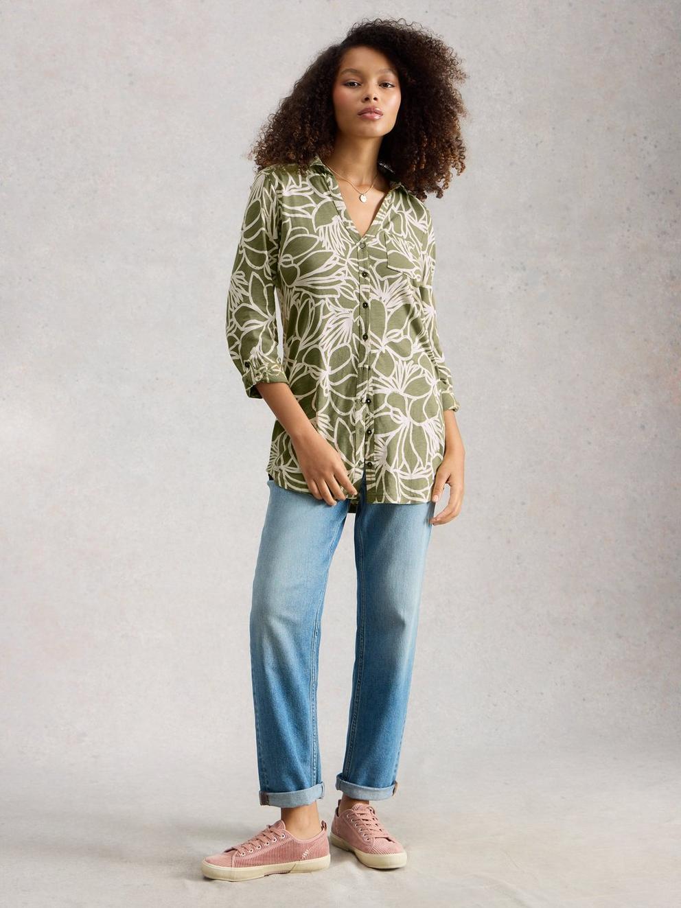 ANNIE LONGLINED SHIRT