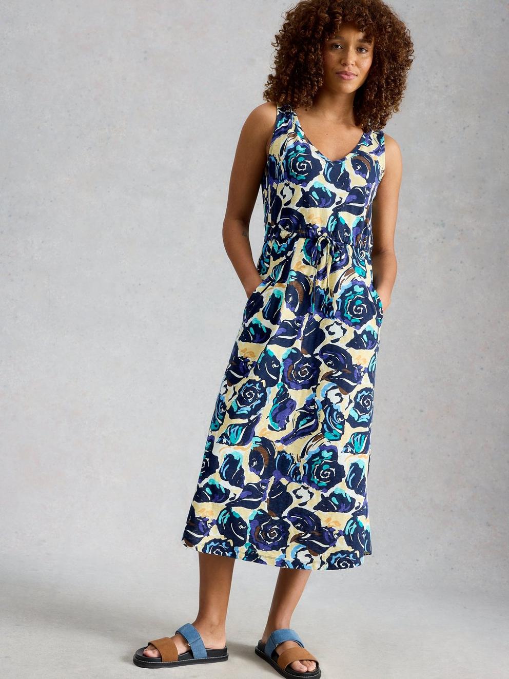 Heidi Jersey Print Dress