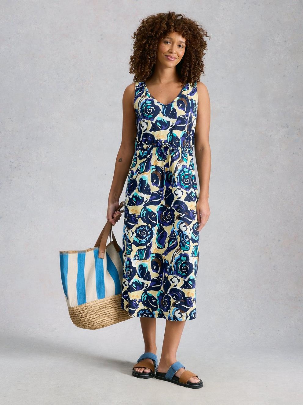 Heidi Jersey Print Dress