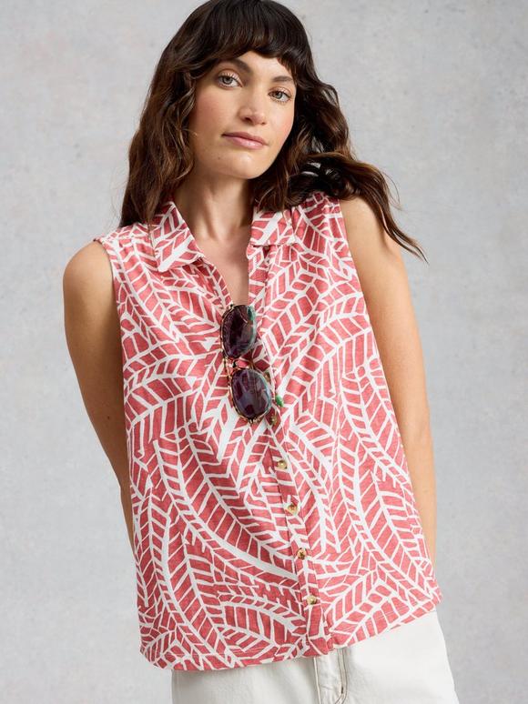 AMY SLEEVELESS SHIRT