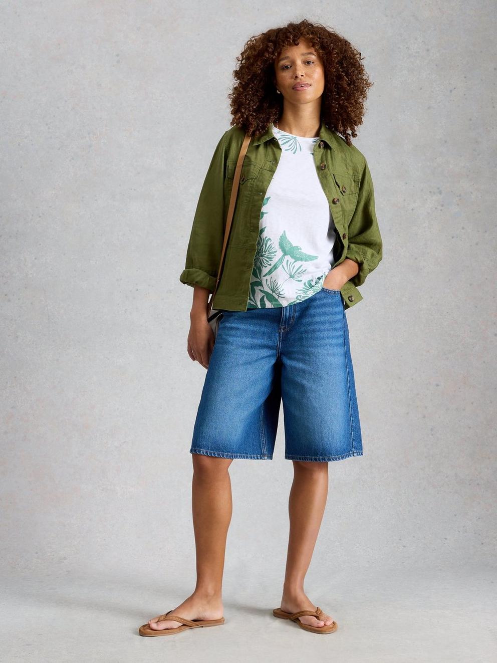 ABBIE CREW NECK T-SHIRT