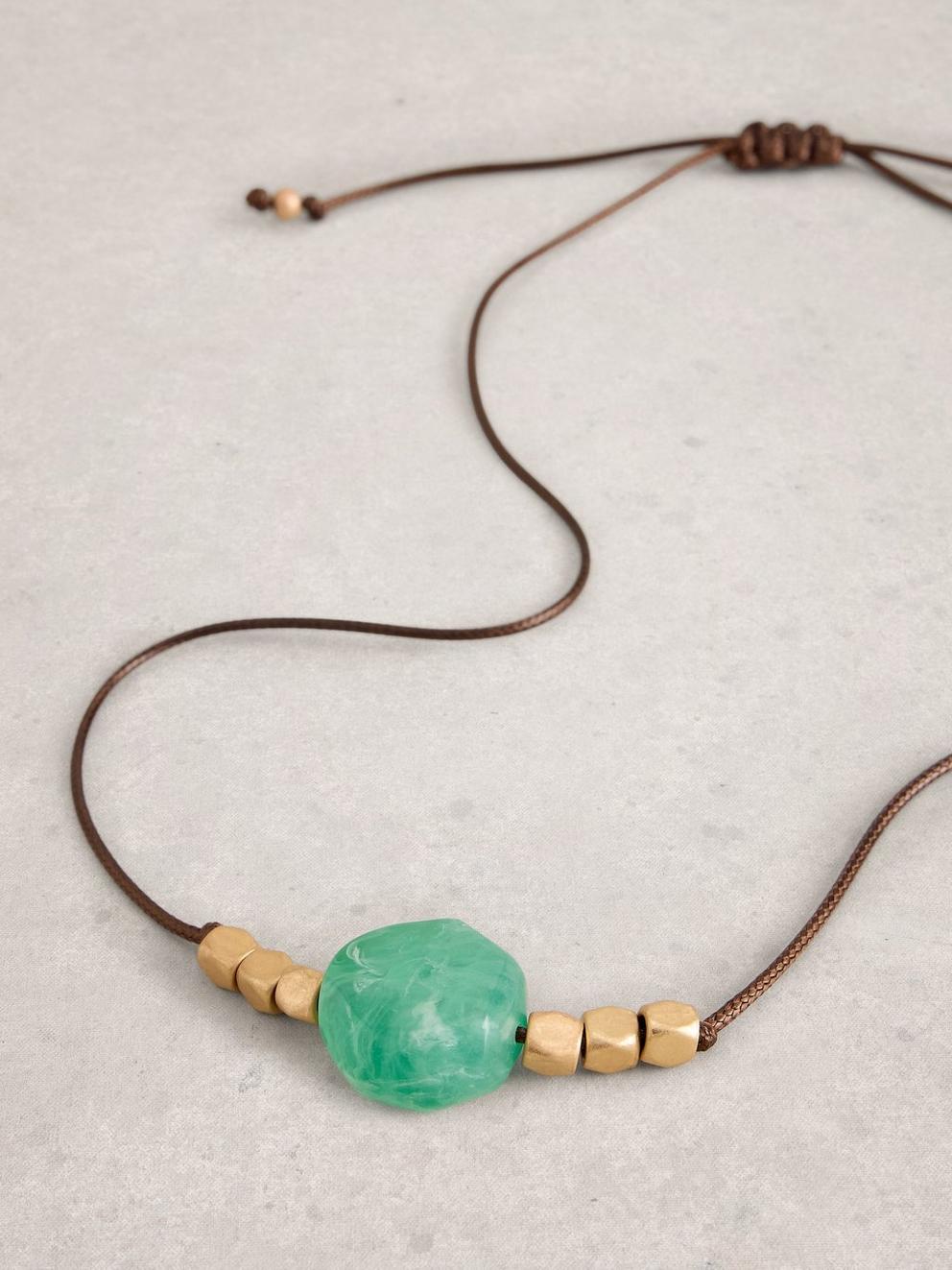 Jo Cord Bead Necklace