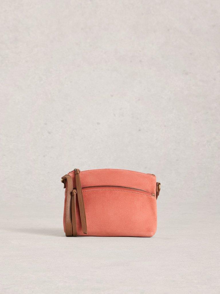 Cerys Zip Around Coin Purse in MID PINK | White Stuff