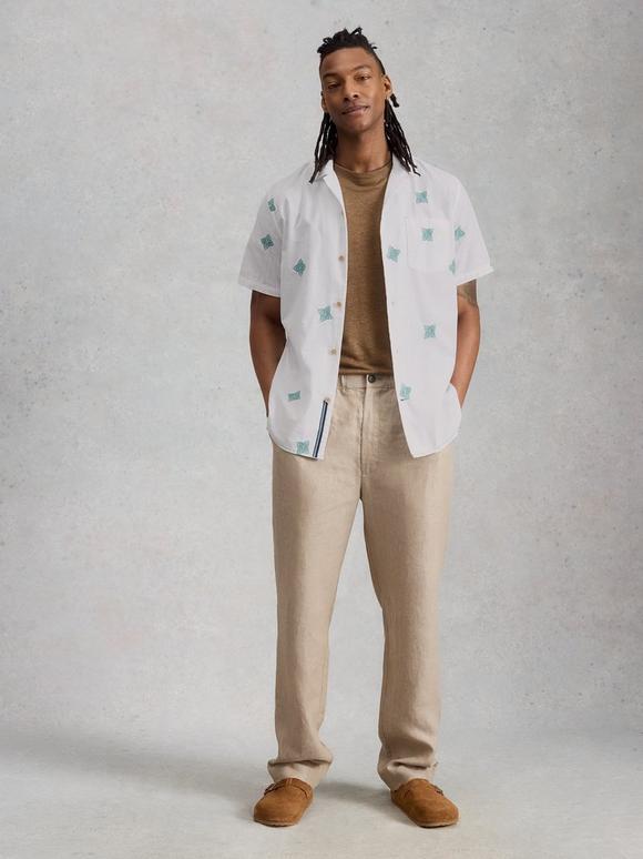 Bourne SS Embroidered Shirt