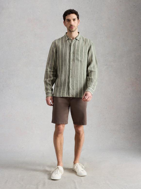 Keswick Striped Linen Shirt