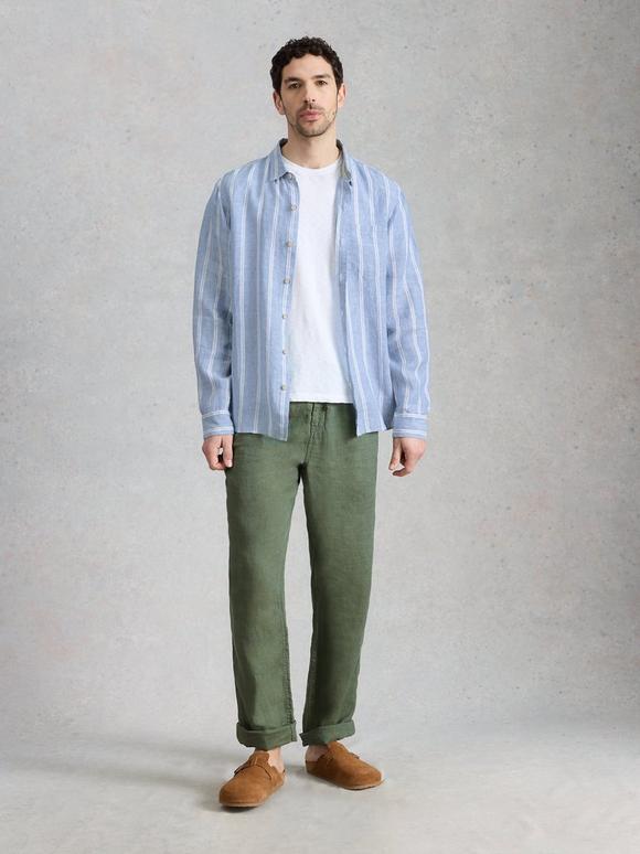 Keswick Striped Linen Shirt