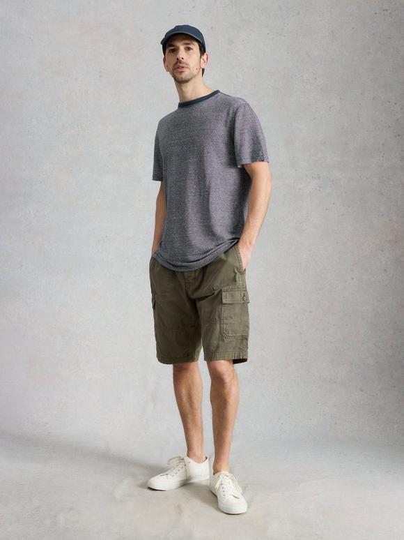 Abersoch Stripe Linen Tee