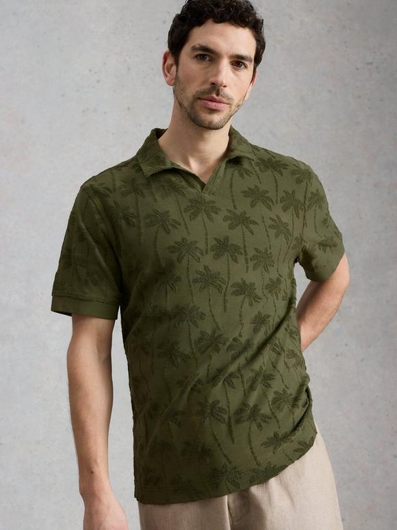 Totten Palm Trophy Neck Polo