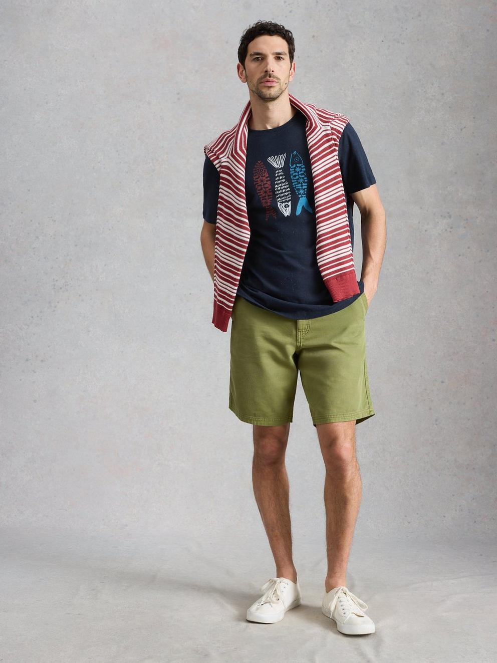 Abersoch Tile Fish Graphic Tee