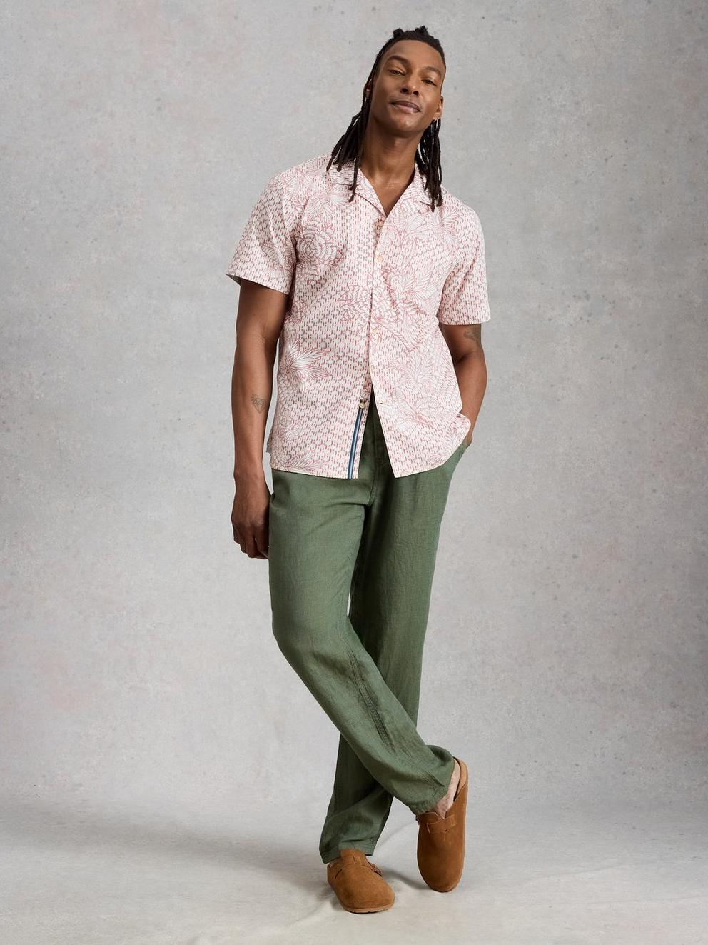 Skelmer Linen Trouser