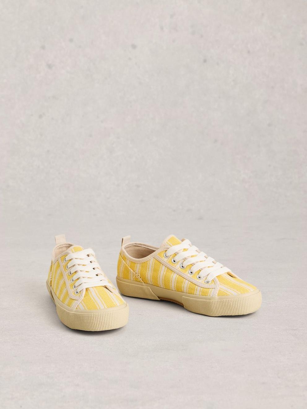 Pippa Lace Up Print Trainer