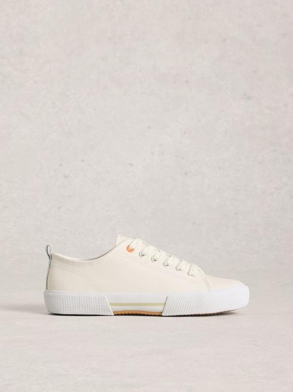 Pippa Leather Lace Up Trainer