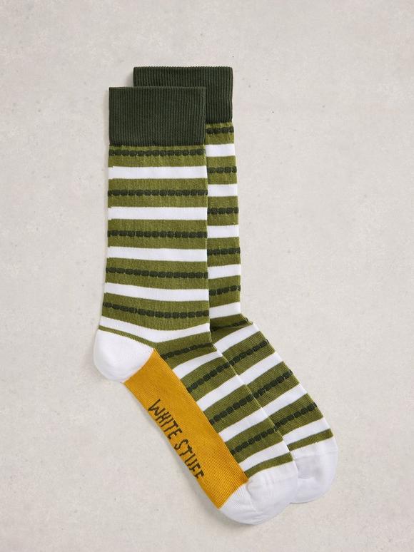 Block Striped Socks