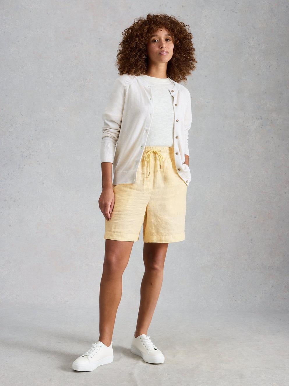 Belle Linen Tie Short