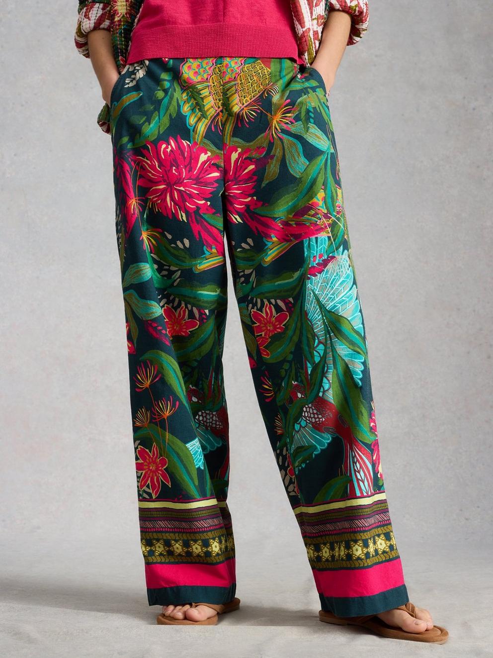 Ally Wide Leg Full Length Trouser
