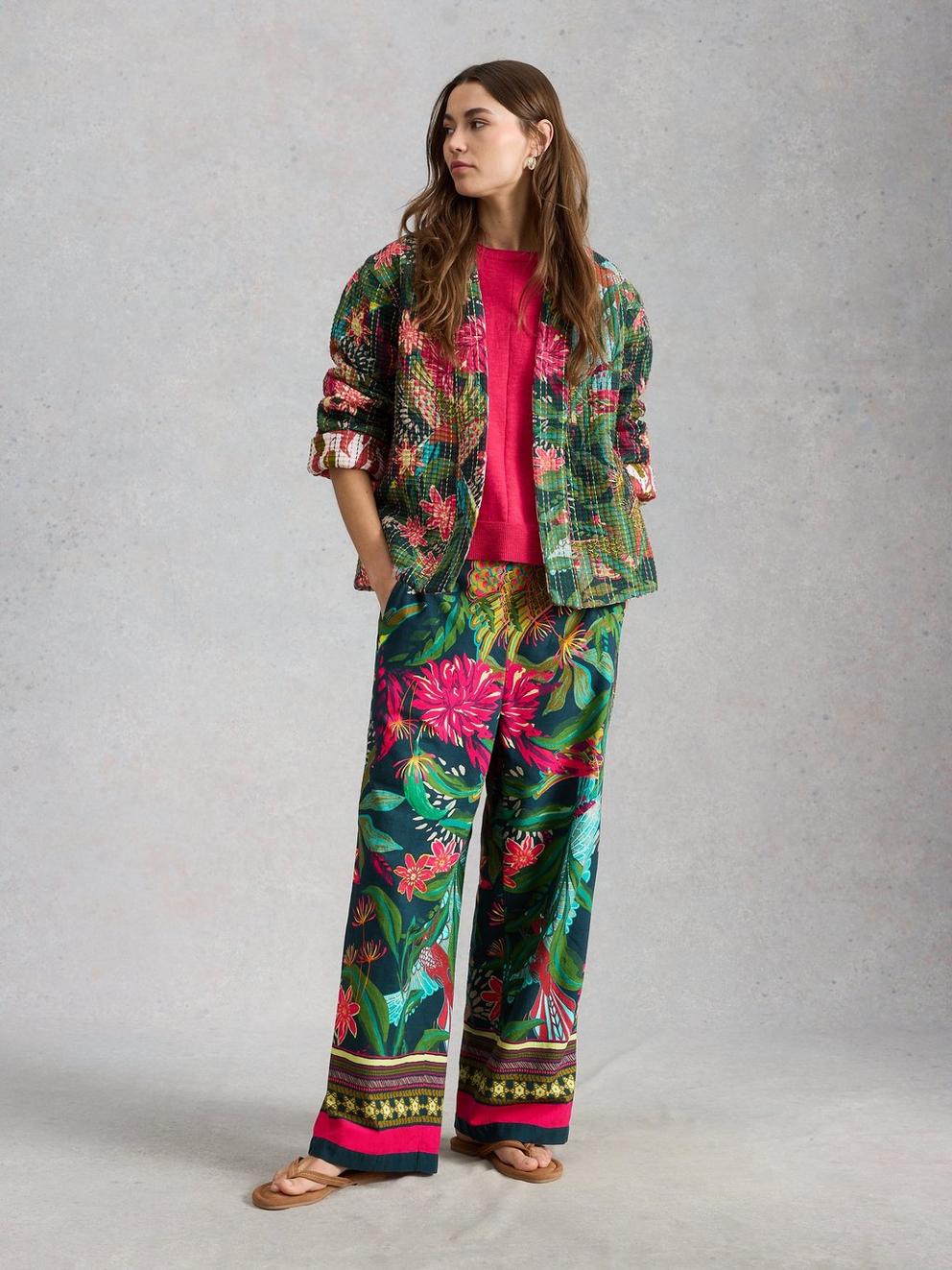 Ally Wide Leg Full Length Trouser