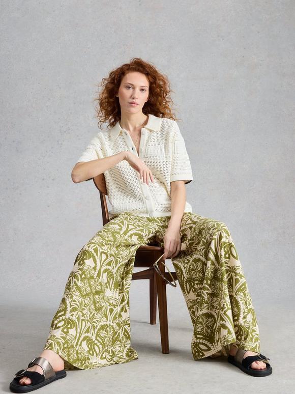 Poppy Linen Blend Trouser