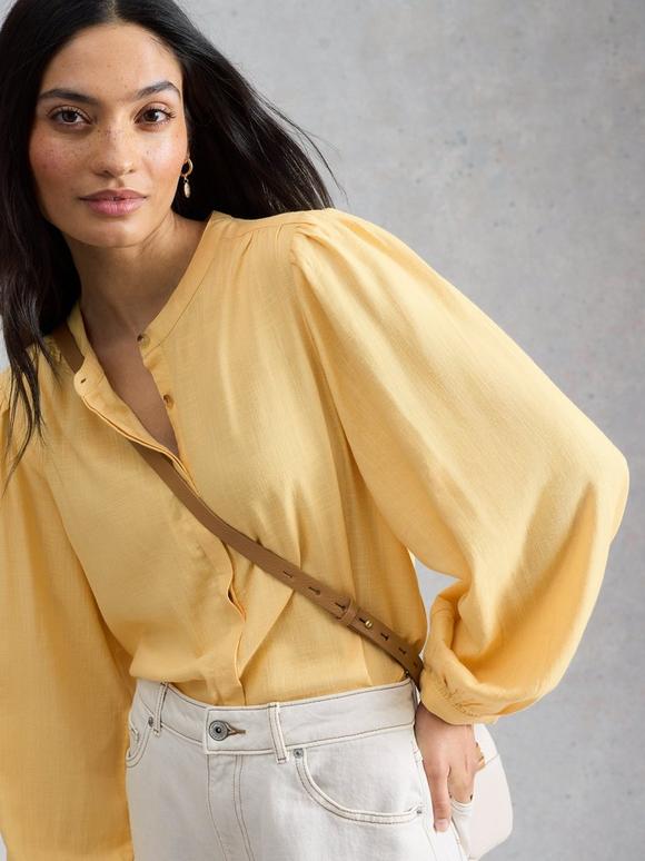 Lana Linen Blend Top