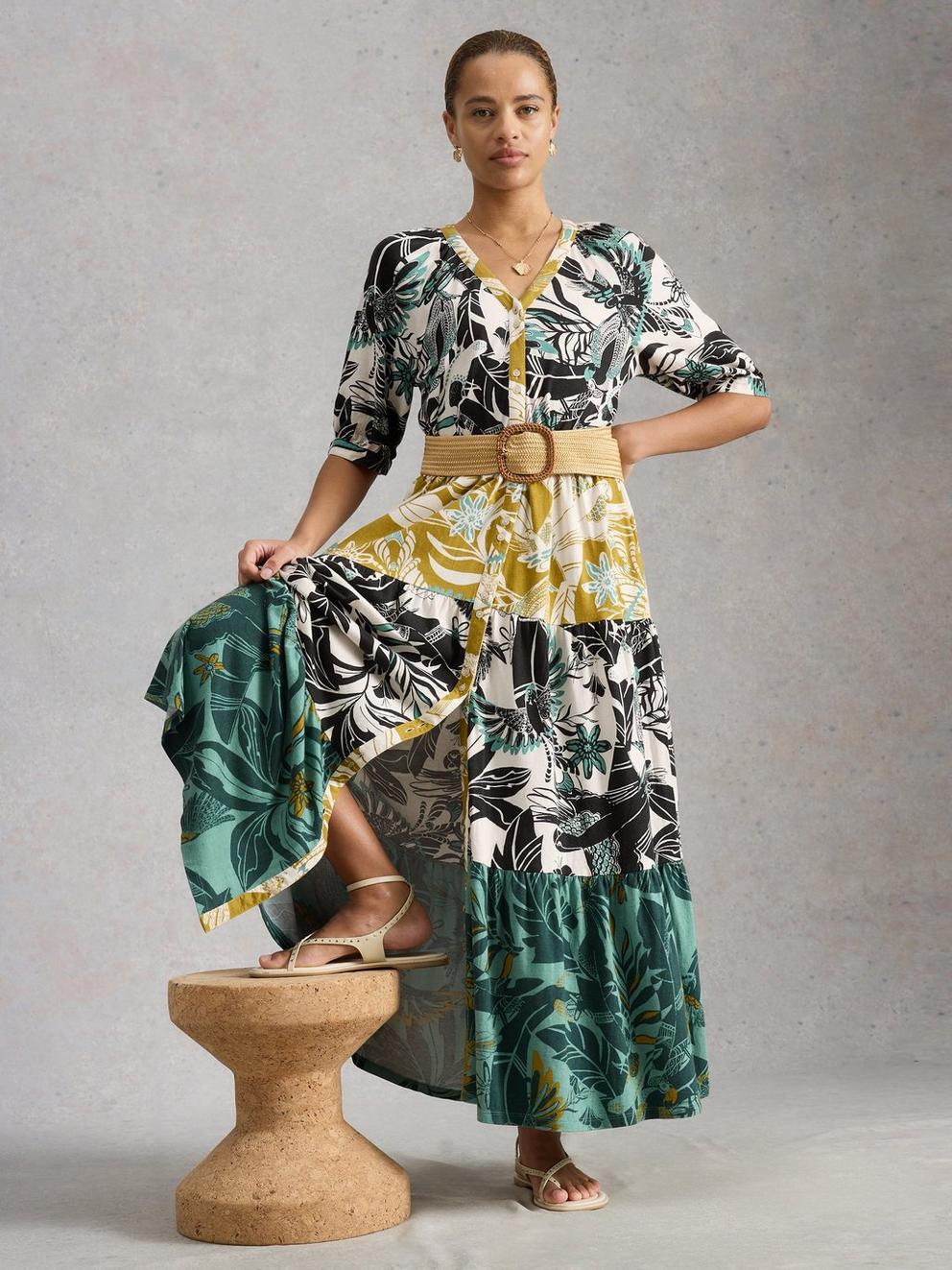 Clementine Jersey Midi Dress