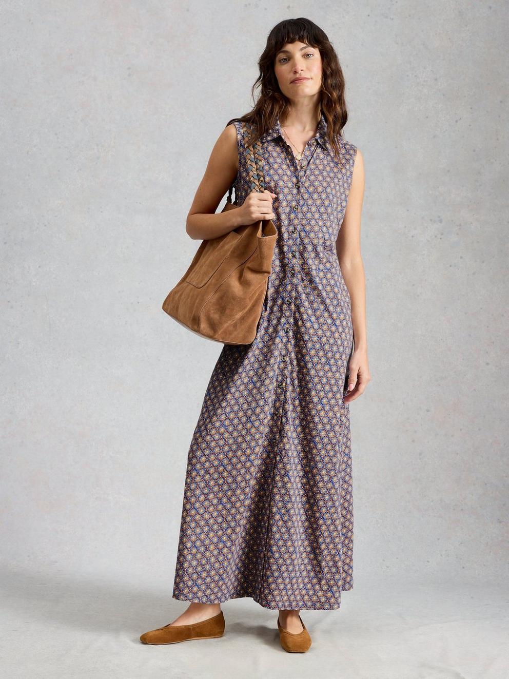 Rua Maxi Jersey Shirt Dress