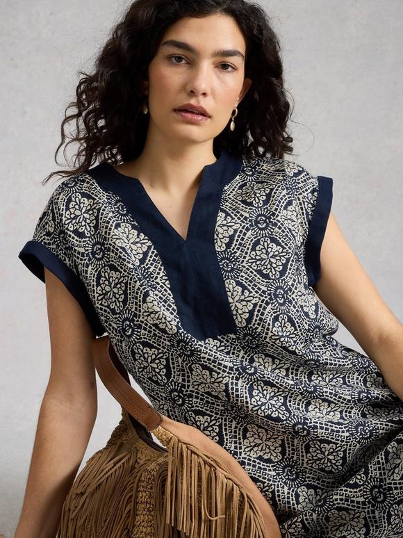 Jilly Linen Dress