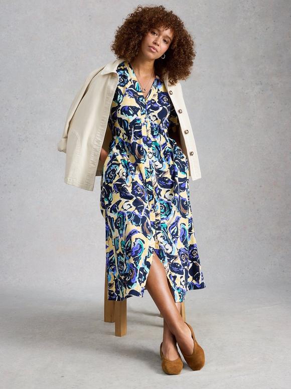Fern Linen Blend Dress