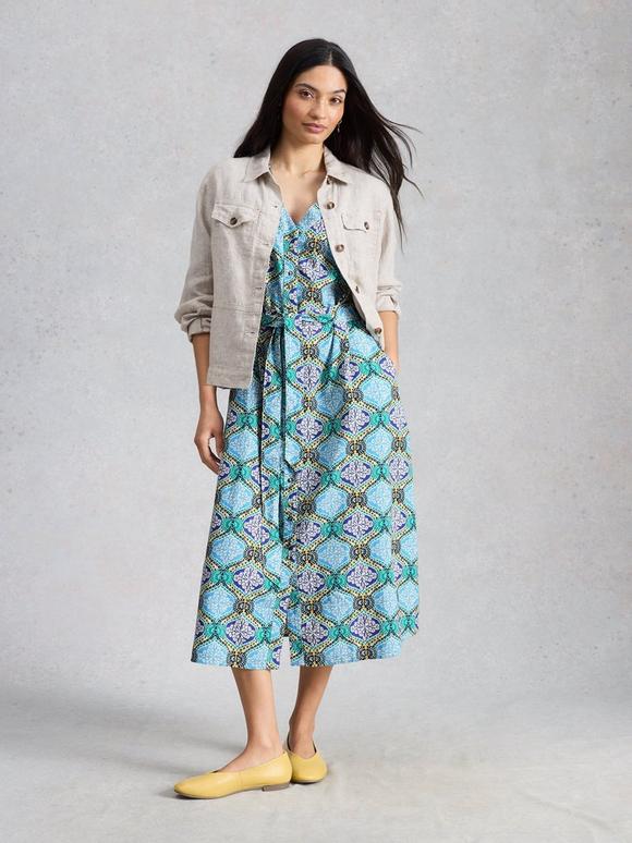 Val Linen Blend Dress