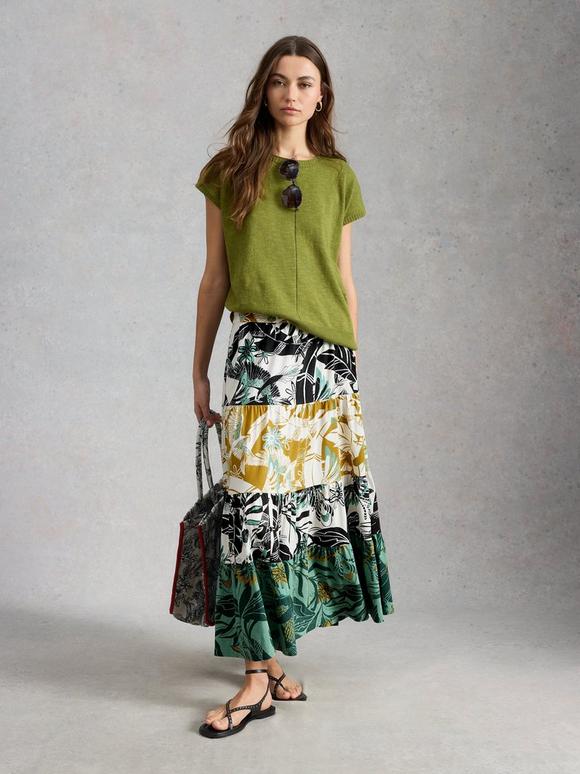 Clementine Jersey Maxi Skirt